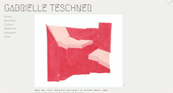 Desktop Screenshot of gabrielleteschner.com